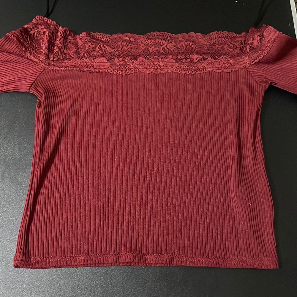 H&M, Womens Large, Maroon